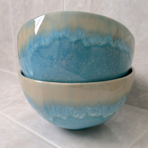 🌟HP🌟Set of 2 Vagos 20 oz Bowls Made in Portugal - Picture 1 of 17